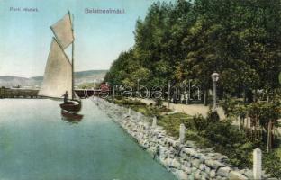 Balatonalmádi partrészlet, vitrolás