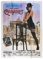 1972 Cabaret c. film Liza Minelli főszereplésével. Nagy méretű filmplakát. Hajtva 100x136 cm