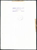 1981 C. Kovács István (?-): Budapesti lépcső, pecséttel jelzett fotó, 23×16,5 cm