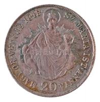 1848KB 20kr Ag "V. Ferdinánd" T:2 juszt., ph. Hungary 1848KB 20 Kreuzer Ag "Ferdinand...