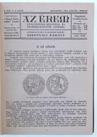 "Az érem" című folyóirat 1922-1942 közötti lapszámai egybekötve, reprint