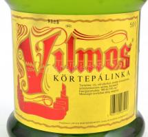 cca 1994 Vilmos körtepálinka, bontatlan, szeszesital zárjeggyel ellátott palack, 40%, forgalmazza: Z...
