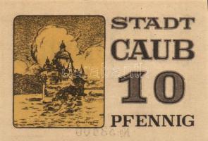 Német Birodalom/Weimari Köztársaság/Caub 1920. 10Pf + 20Pf + 25Pf + 50Pf 4klf db, teljes sor T:I