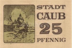 Német Birodalom/Weimari Köztársaság/Caub 1920. 10Pf + 20Pf + 25Pf + 50Pf 4klf db, teljes sor T:I