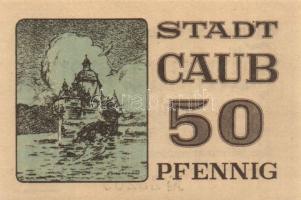 Német Birodalom/Weimari Köztársaság/Caub 1920. 10Pf + 20Pf + 25Pf + 50Pf 4klf db, teljes sor T:I