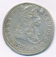 1678K-B 15kr Ag I. Lipót Körmöcbánya (6,27g) T:2- / Hungary 1678K-B 15 Kreuzer Ag Leopold I Kremnitz (6,27g) C:VF Huszár: 1425., Unger II.: 1060.a