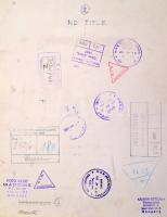 Szöllősy Kálmán (1887-1976): No title, feliratozott fotóművészeti alkotás, pecséttel jelzett, szélei...