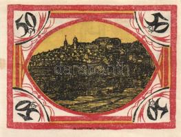 Német Birodalom/Weimari Köztársaság/ Hachenburg 1921. 10Pf(2x) + 25Pf(2x) + 50Pf(3x) 7klf db, teljes...