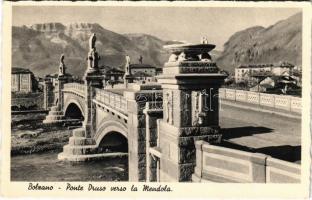 Bolzano, Bozen (Südtirol); Ponte Druso verso la Mendola / bridge