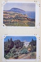 Szovjetunió 140 db városképes lap az 1950-es évekből albumban / 140 city view postcards from the 195...