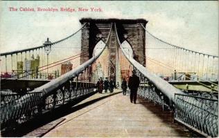 New York, Brooklyn Bridge, The Cables