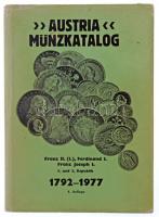 Austria Münzkatalog - Franz II, Ferdinand I, Franz Joseph I, 1. und 2. Republik 1792-1977, 4. Auflage, használt, szép állapotban (borító kopottas)