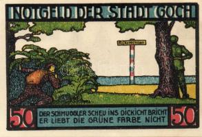 Német Birodalom/Weimari Köztársaság/Goch 1922. 50Pf(2x) + 75Pf(4x) 6klf db, teljes sor T:I