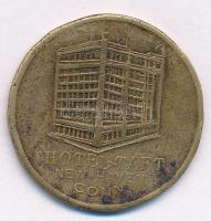 Amerikai Egyesült Államok ~1920-30. "MEMBERSHIP EMBLEM OF THE DON'T WORRY CLUB - GOOD LUCK...