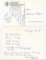 11 db MODERN motívum képeslap: sakk alkalmi bélyegzésekkel / 11 modern motive postcards: chess with ...