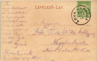 1909 Árvaváralja, Oravsky Podzámok; látkép. Sochán P. 214. / general view (EK)