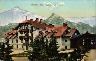 1909 Tátra, Magas Tátra, Vysoké Tatry; Móry szálloda (Újcsorba). Feitzinger Ede No. 1026. / hotel