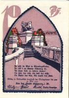 Német Birodalom/Weimari Köztársaság/ Schwerin 1922. 10Pf + 25Pf + 50Pf 3klf db, teljes sor T:I
