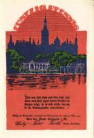 Német Birodalom/Weimari Köztársaság/ Schwerin 1922. 10Pf + 25Pf + 50Pf 3klf db, teljes sor T:I