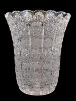 Ólomkristály váza. Hibátlan. m: 20 cm