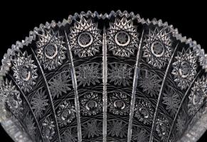 Ólomkristály váza. Hibátlan. m: 20 cm