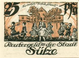 Német Birodalom/Weimari Köztársaság/ Sülze 1922. 10Pf + 25Pf + 50Pf 3klf db, teljes sor T:I