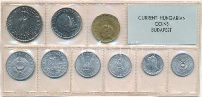 1972. 2f-10Ft (9xklf) érmés forgalmi sor fóliatokban T:1 kis patina
Adamo FO5