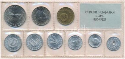 1977. 2f-10Ft (9xklf) érmés forgalmi sor fóliatokban T:1 patina
Adamo FO10