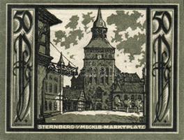 Német Birodalom/Weimari Köztársaság/ Sternberg 1922. 50Pf + 75Pf(2x) 3klf db, teljes sor T:I