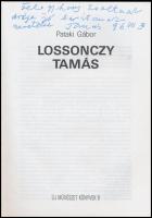 Pataki Gábor: Lossonczy Tamás. Bp., é.n., Új Művészet Könyvek 8. DEDIKÁLT! Kiadói egészvászon kötés,...