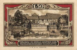 Német Birodalom/Weimari Köztársaság/ Malchow D.N. 25Pf + 50Pf + 75Pf + 1.50M + 3M 5klf db, teljes so...