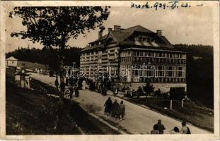 1939 Uzsok, Uzhok; Sport szálloda és étterem 850 méter magasban a magyar-lengyel határon / sport hotel and restaurant at the Hungarian-Polish border (fl)
