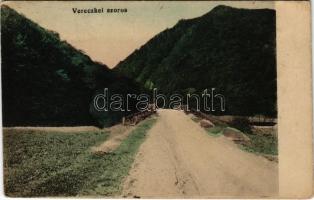 1917 Vereckei-hágó, Veretsky Pass (Bereg); Vereckei-szoros / Verecke Pass, gorge (Rb)