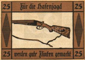 Német Birodalom/Weimari Köztársaság/Suhl D.N. 25Pf(4x) 4klf db, teljes sor T:I