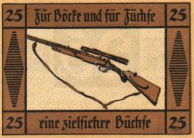 Német Birodalom/Weimari Köztársaság/Suhl D.N. 25Pf(4x) 4klf db, teljes sor T:I