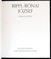 Szabadi Judit: Rippl-Rónai. Bp.,1993, Corvina. Harmadik kiadás. Kiadói egészvászon-kötés.+Farkas Zsu...