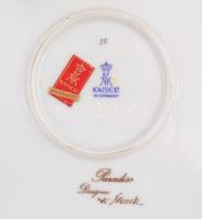 Kaiser Paradiso dísztál. Matricás, jelzett, hibátlan. d: 28 cm