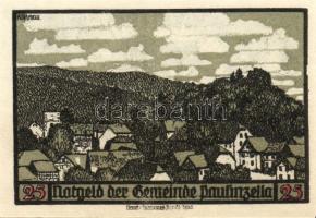 Német Birodalom/Weimari Köztársaság/ Paulinzella 1922. 25Pf(2x) + 50Pf(4x) 6klf db, teljes sor T:I