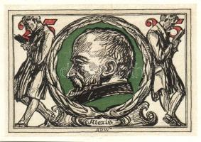 Német Birodalom/Weimari Köztársaság/ Arnstadt 1921. 25Pf(6x) 6klf db, teljes sor T:I,I-