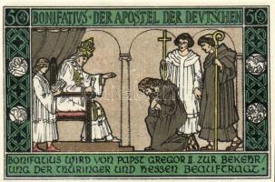 Német Birodalom/Weimari Köztársaság/ Ohrdruf 1921. 50Pf(6x) 6klf db, teljes sor T:I