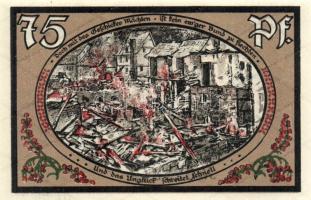 Német Birodalom/Weimari Köztársaság/ Wasungen 1921. 50Pf(4x) + 75Pf(2x) 6klf db, teljes sor T:I