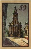 Német Birodalom/Weimari Köztársaság/ Suhl D.N. 50Pf(4x) 4klf db, teljes sor T:I