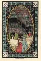 Német Birodalom/Weimari Köztársaság/ Pößneck D.N. 25Pf + 50Pf + 75Pf 3klf db, teljes sor T:I