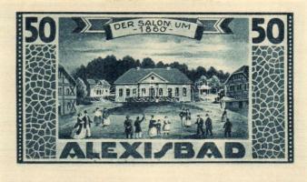 Német Birodalom/Weimari Köztársaság/ Harzgerode 1921. 25Pf + 50Pf + 75Pf 3klf db, teljes sor T:I