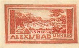 Német Birodalom/Weimari Köztársaság/ Harzgerode 1921. 25Pf + 50Pf + 75Pf 3klf db, teljes sor T:I