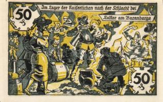 Német Birodalom/Weimari Köztársaság/ Lutter am Barenberge 1920. 10Pf + 25Pf + 50Pf 3klf db, teljes s...