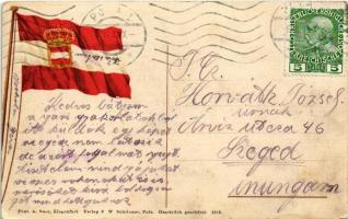 1912 SMS Escadre / Az Osztrák-Magyar Haditengerészet hajóraja a tengeren / Austro-Hungarian Navy, K....