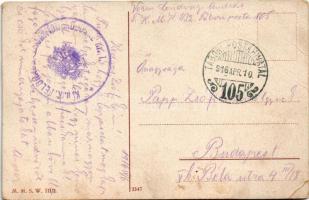 1916 Der Kampf zur See, Unterseeboot U-XII / WWI Imperial German Navy (Kaiserliche Marine) battle at...