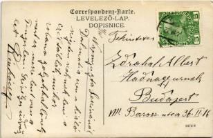 Napnyugta Leszinánál. "Dalmácia ezen a kiálló szigetén szoknak lenni a céltáblák, mikor robbanó...