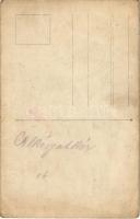 1916 Alkonyatkor / WWI Austro-Hungarian Navy, K.u.K. Kriegsmarine, mariner on board at nightfall. ph...